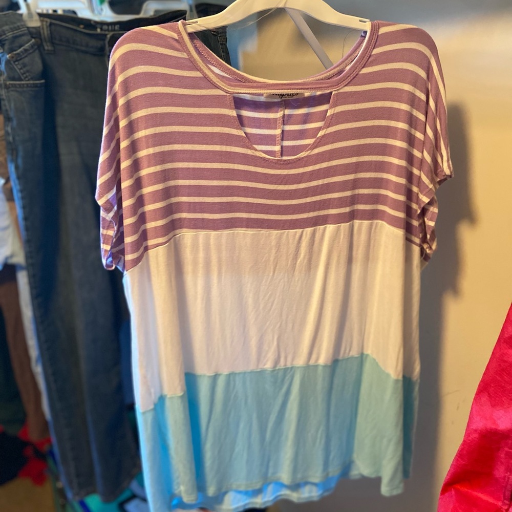 Striped Boutique Blouse